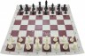 Доска виниловая шахматная большая (51x51 см)